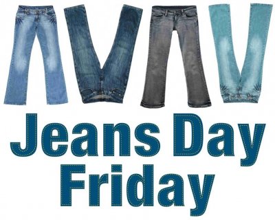 V pátek v jeans kalhotech
